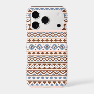 Aztec Essence Pattern II Rust Blue Cream