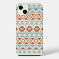 Aztec Essence Ptn IIIb Blue Terracottas Cream