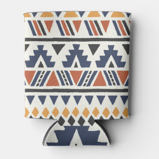 Aztec Ethnic: Hand Drawn Seamless Can Cooler
