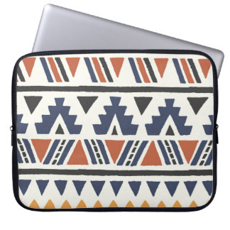 Aztec Ethnic: Hand Drawn Seamless Laptop Sleeve