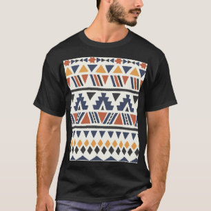 Aztec Ethnic: Hand Drawn Seamless T-Shirt