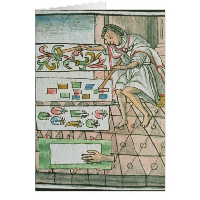 Aztec feather artisan (Front)