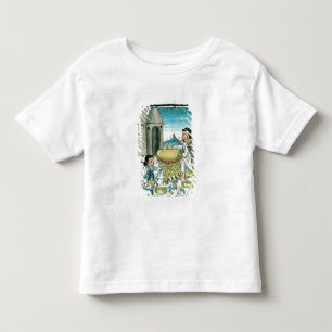 Aztec feather artisans at work toddler t-shirt