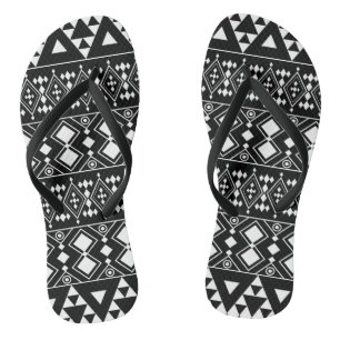 Aztec Flip Flops