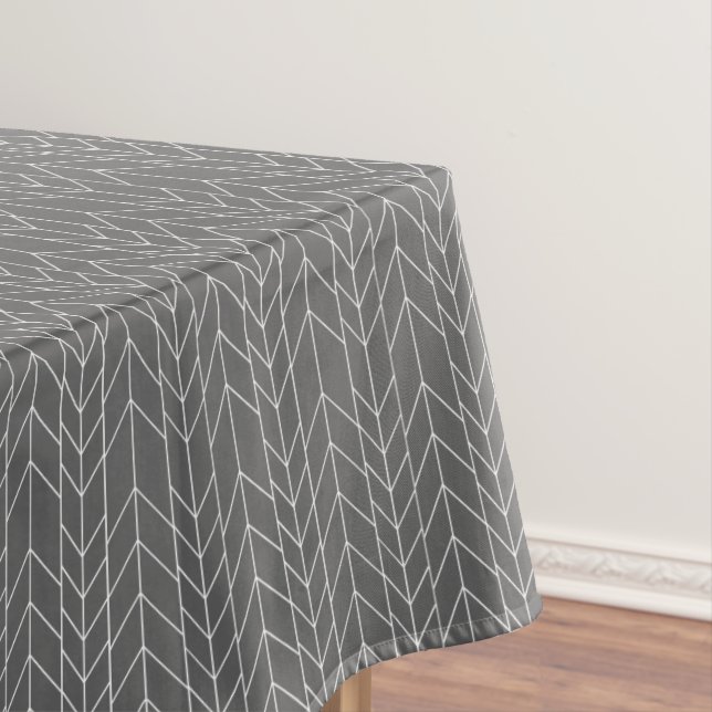 Aztec Geometric Abstract Pattern Tablecloth (In Situ)
