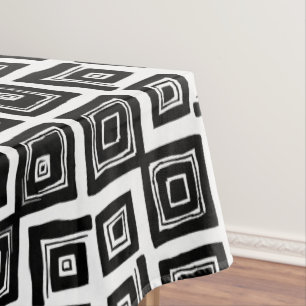 Aztec Geometric Abstract Pattern Tablecloth