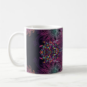 Aztec geometric, vintage seamless pattern. coffee mug