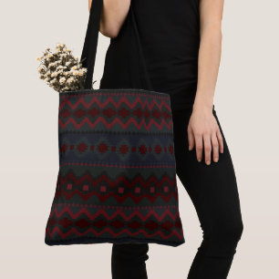 Aztec Geometrics Tote Bag