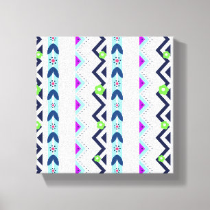 Aztec Girl Canvas Print