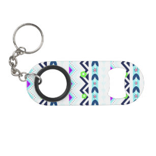 Aztec Girl Keychain Bottle Opener