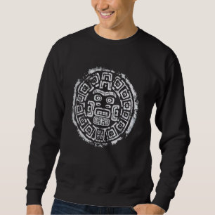 Aztec God Aztec Culture Mayan Indigenous Tlaloc St Sweatshirt