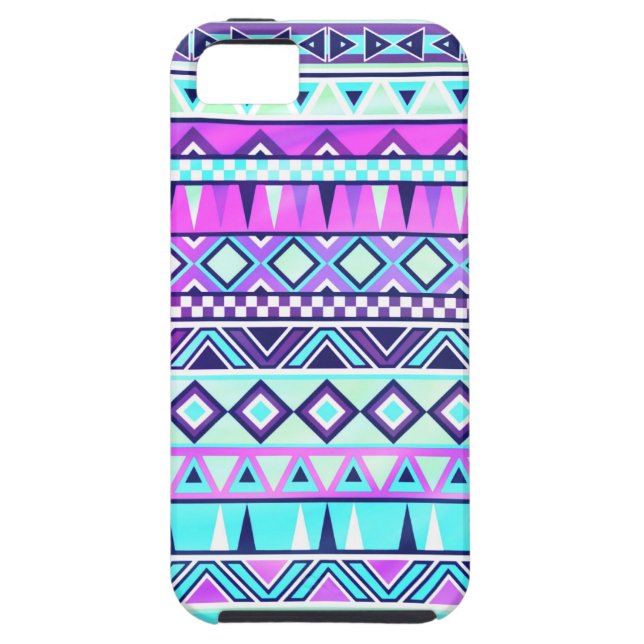 Aztec inspired pattern Case-Mate iPhone case (Back)