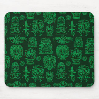 Aztec Inspired Pattern Mouse Pad