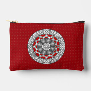 Aztec Meets Alien Accessory Pouch