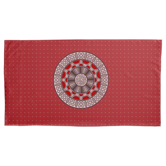 Aztec Meets Alien Pillow Case (Front)