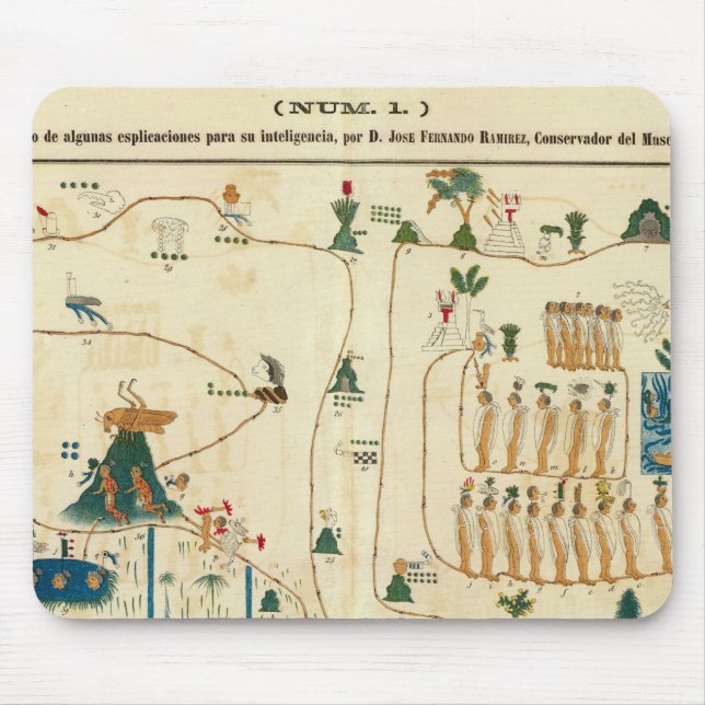 Aztec Mexico Valley 2 Mouse Pad (Front)