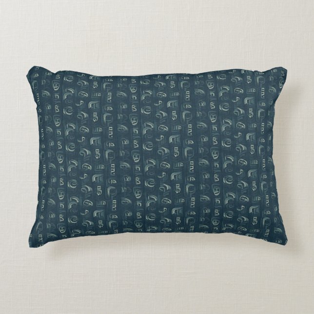 Aztec Mystic Flow Accent Pillow (Front)
