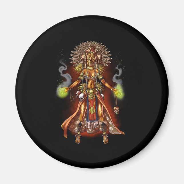 Aztec Mythology God Managua Magnet (Front)