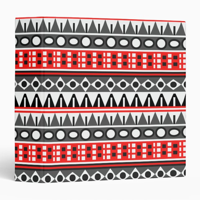 Aztec native pattern binder (Front/Spine)