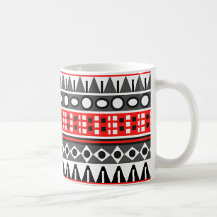 Aztec native pattern coffee mug