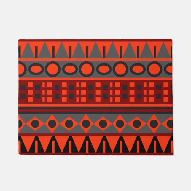 Aztec native pattern doormat (Front)