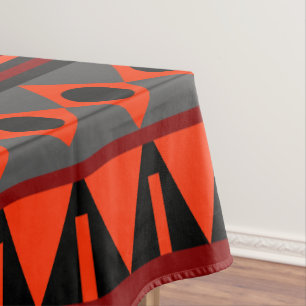Aztec native pattern tablecloth
