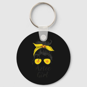 Aztec New Mexico Women Girl  Keychain