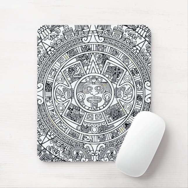 AZTEC OR MEXICA mexican Mouse Pad (With Mouse)