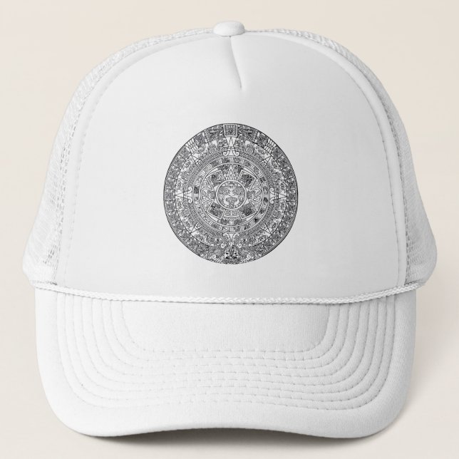 AZTEC OR MEXICA mexican Trucker Hat (Front)