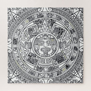AZTEC OU MEXICA mexicaine Jigsaw Puzzle