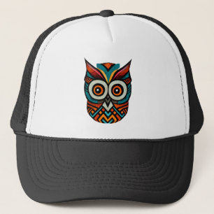 Aztec Owl Trucker Hat