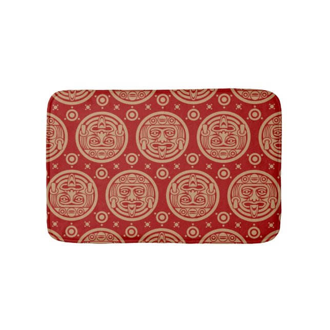 Aztec Pattern Bath Mat (Front)