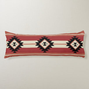 Aztec pattern body pillow