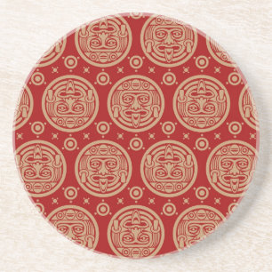 Aztec Pattern Coaster