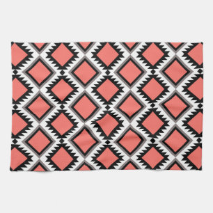 Aztec pattern kitchen towel