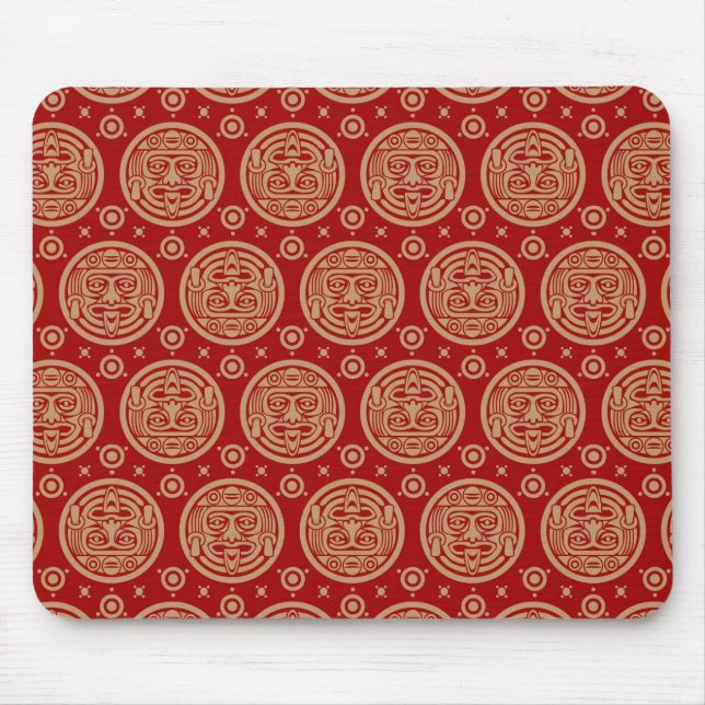 Aztec Pattern Mouse Pad (Front)