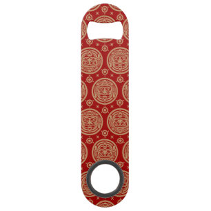 Aztec Pattern Speed Bottle Opener