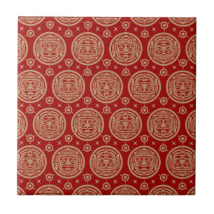 Aztec Pattern Tile