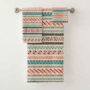Aztec Pattern towel set