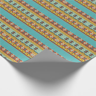 Aztec Pattern Wrapping Paper