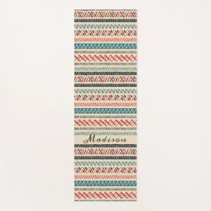 Aztec Pattern yoga mats