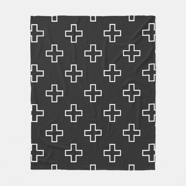 Aztec Pearl: Mexican Orange Blossom Splendour Fleece Blanket (Front)