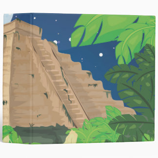 Aztec Pyramid Binder