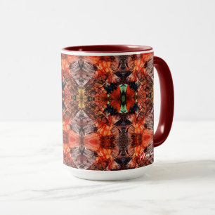Aztec Red Adventure Mug