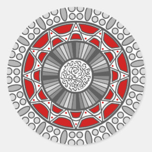 Aztec rencontre un autocollant Alien