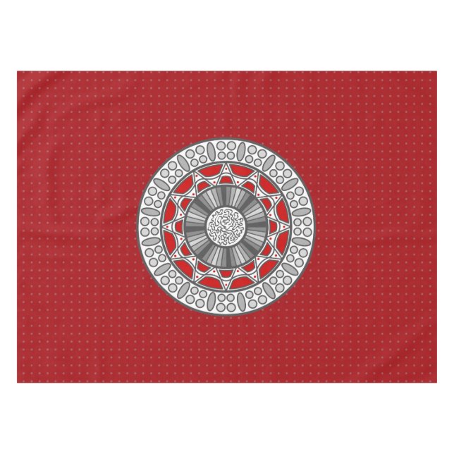 Aztec rencontre une nappe Alien (Devant (Horizontal))