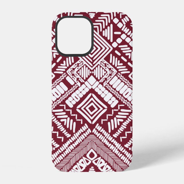 Aztec seamless pattern iPhone case (Back)