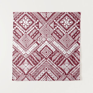 Aztec seamless pattern tapestry