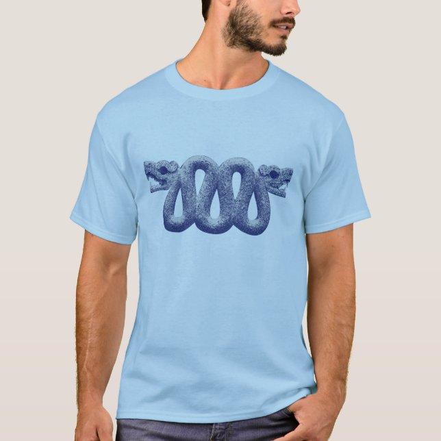 Aztec Serpent Pectoral T-Shirt (Front)
