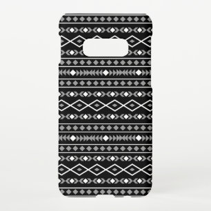 Aztec Shapes Pattern Grey White Black Samsung Galaxy Case